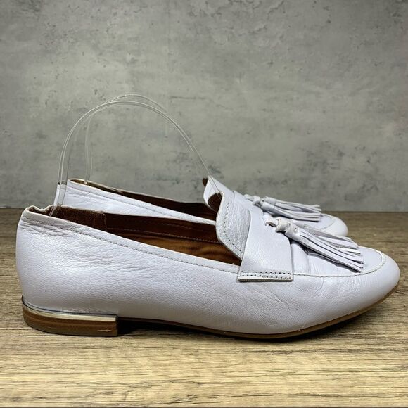 Franco Sarto~Womens~Loafer~Periwinkle Leather loafers~Size 7M - Picture 2 of 8